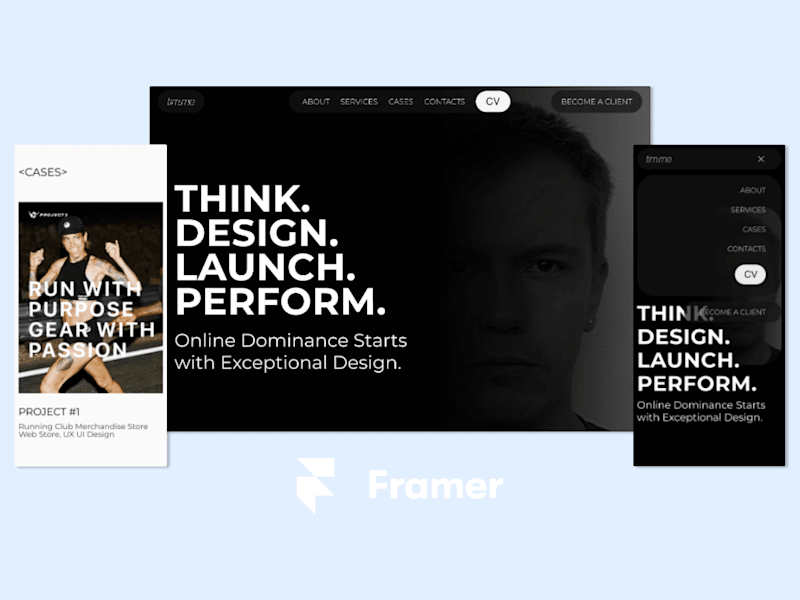 Cover image for Innovative Framer Website Design and Development