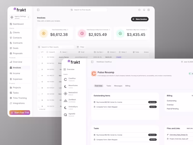Cover image for Frakt — Secure Invoice & Payment Platform