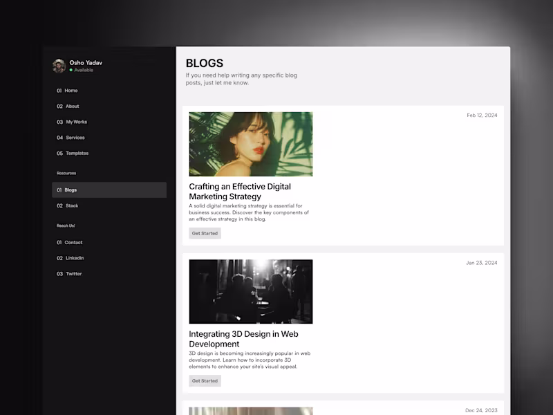 Cover image for Multi-Page Website in Framer