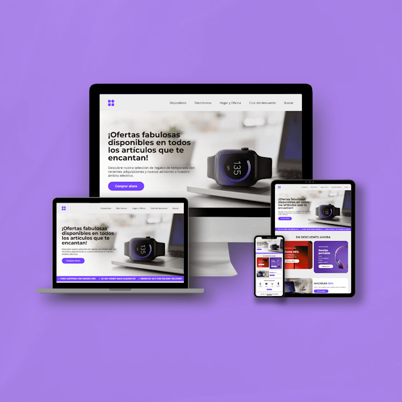 Cover image for website for selling physical products