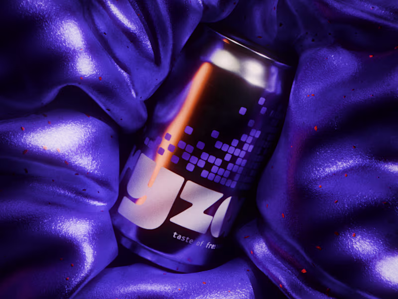 Cover image for 3D Visuals: Bryza Drink Exploring aesthetics for beverage ad...