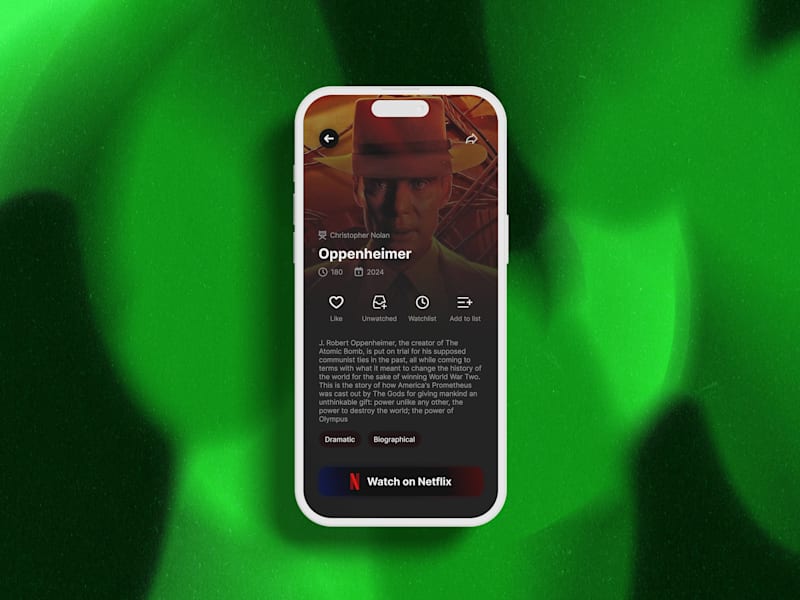 Cover image for Letterboxd Product design