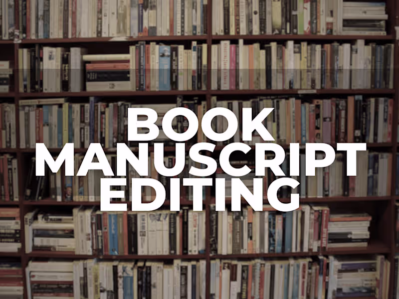 Cover image for Copy Editing of an Epic Lord of the Rings-inspired Novel