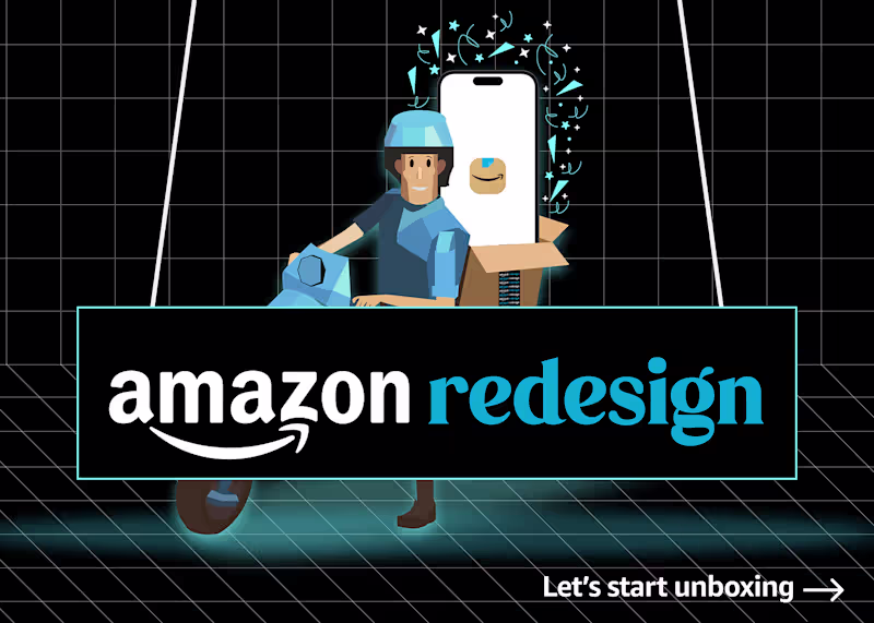 Cover image for Amazon Redesign- UI/UX Case Study :: Behance