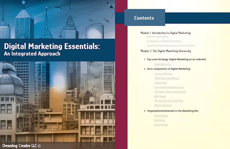 Cover image for Digital Marketing Essentials