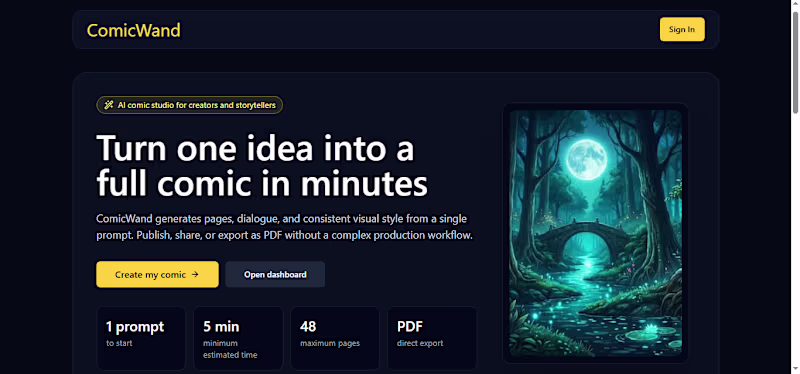 Cover image for ComicWand is the latest tool