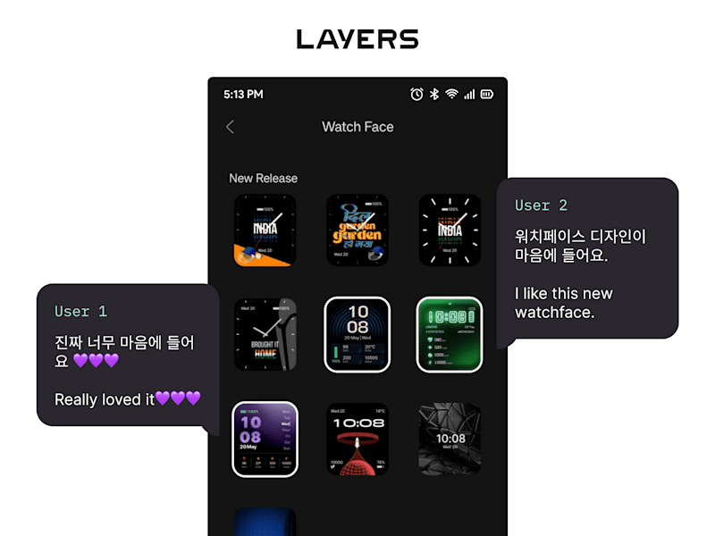 Cover image for Layers - Watch Face Project