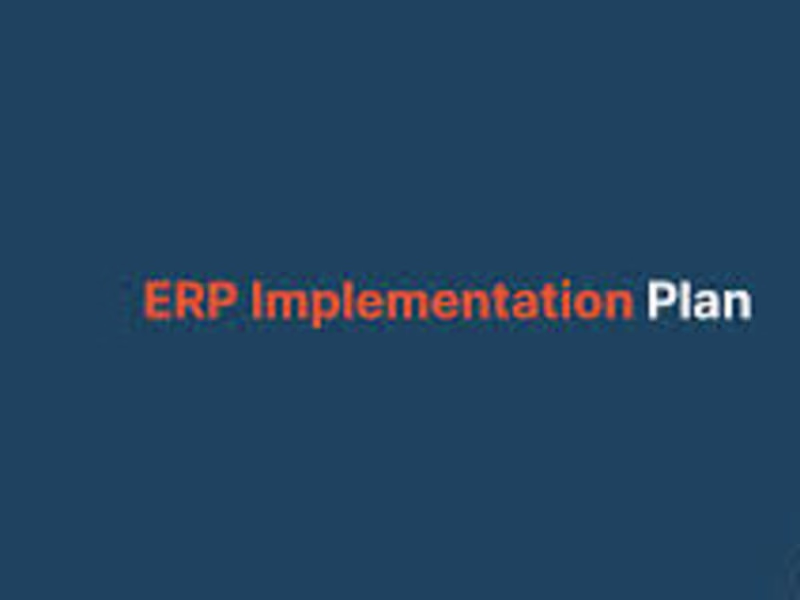 Cover image for ERP Implementation for a Manufacturing Company