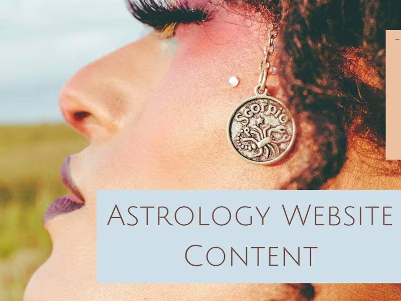 Cover image for Astrology Blog Content Writer