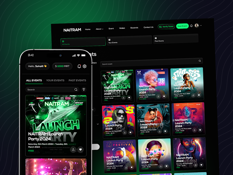 Cover image for Naitram - Web3 Ticketing Platform