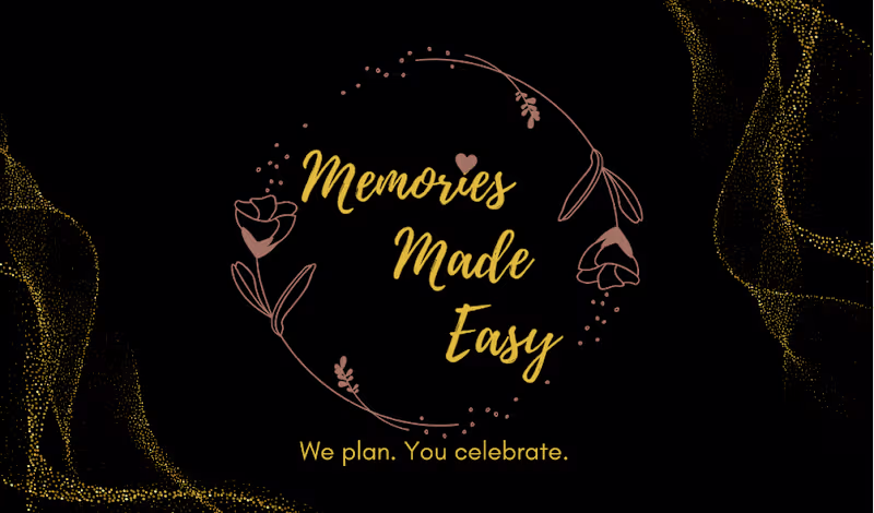 Cover image for Business Card for an Event Management Company