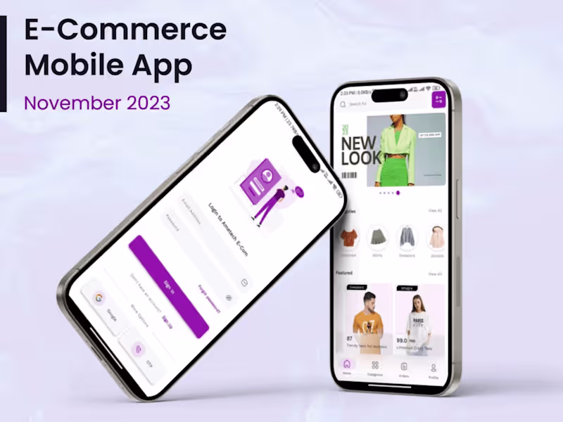 Cover image for E-commerce Platform with Flutter