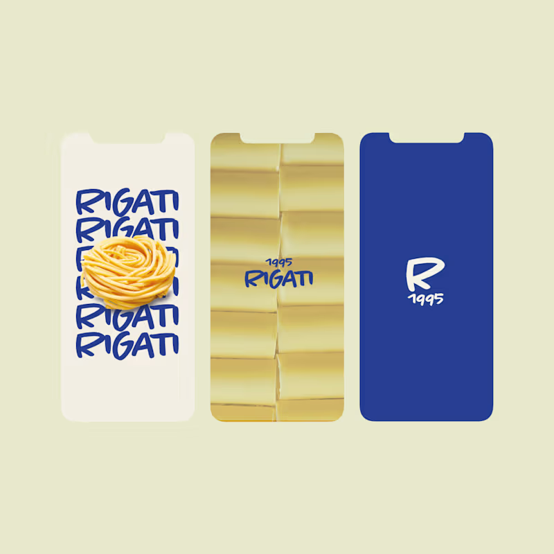 Cover image for Brand identity development for RIGATI,