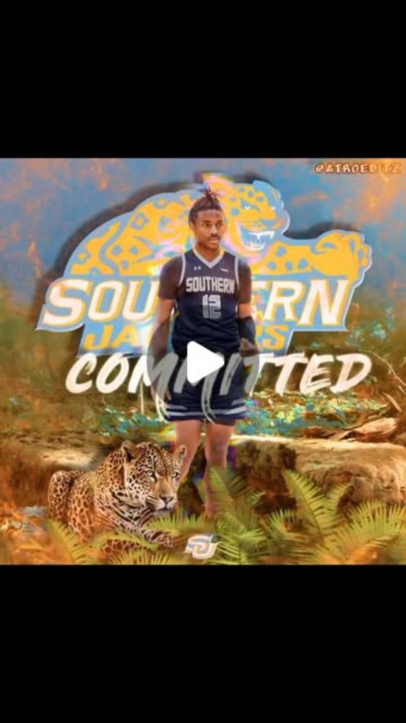 Cover image for @atroeditz on Instagram: ”🔵COMMITTED🟡….🐆🐆🐆 #southernuniver…