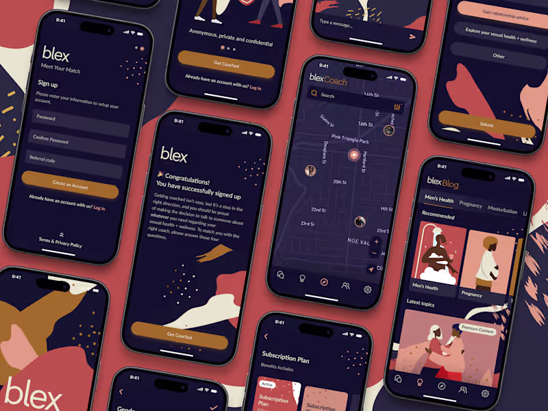 Cover image for Secure Sexual Health App Design