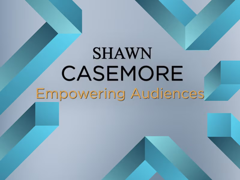 Cover image for Shawn Casemore (Promotional video for educational Speake)