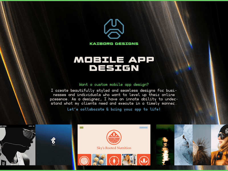 Cover image for Mobile App - Design