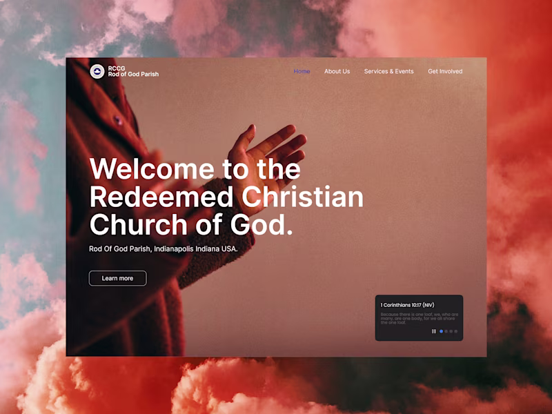 Cover image for RCCG Website