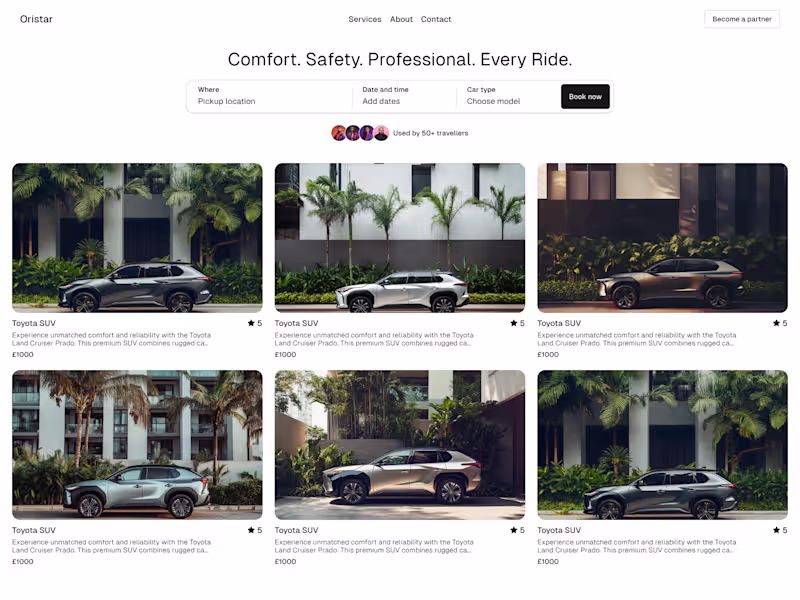 Cover image for Landing page design