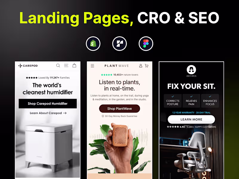 Cover image for Custom Landing Page Development with Replo