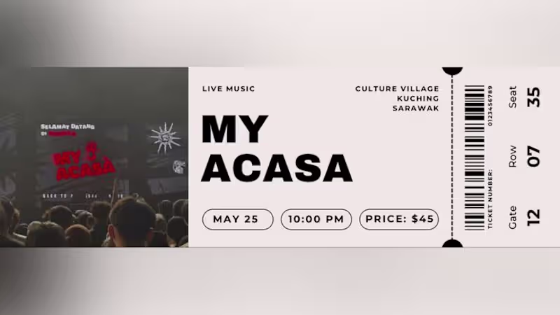 Cover image for (Concept) Concert Ticket