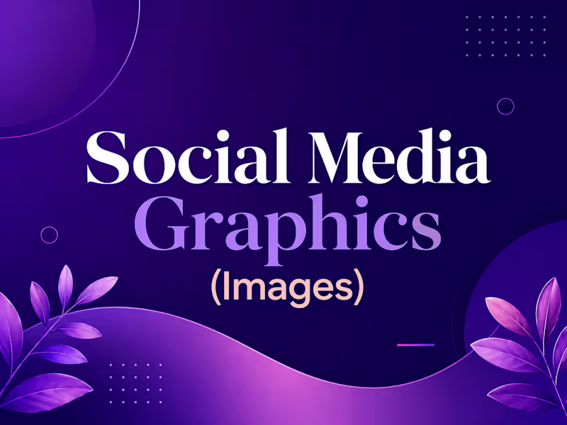 Cover image for Social Media Graphics (Images)
A collection