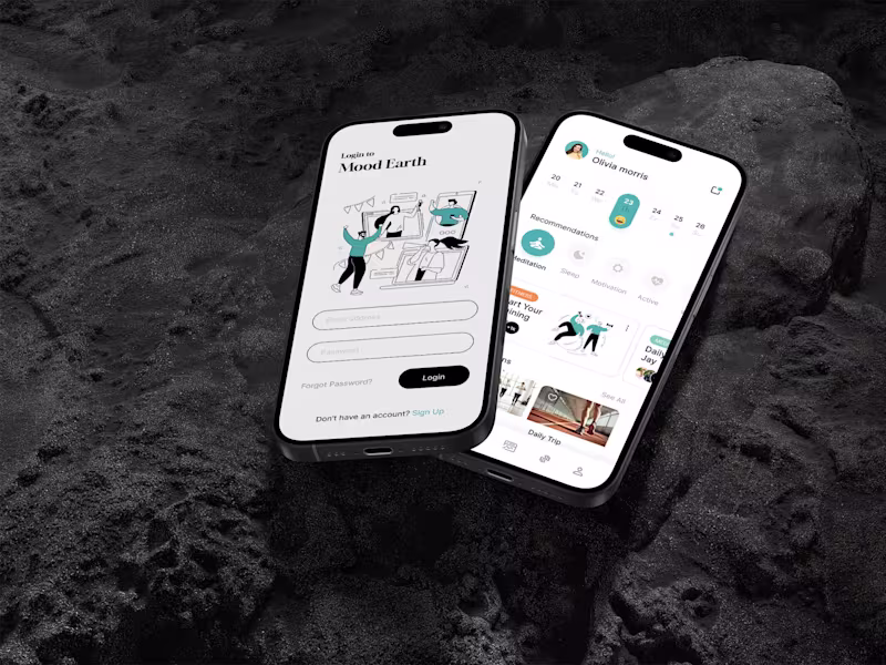 Cover image for Mobile App Design for AI-powered Mood Analysis.