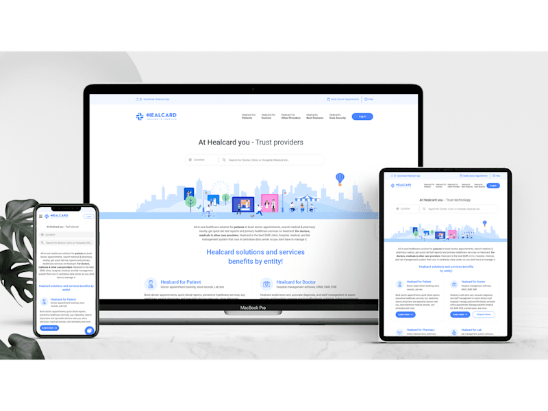 Cover image for Healcard Informative Site
