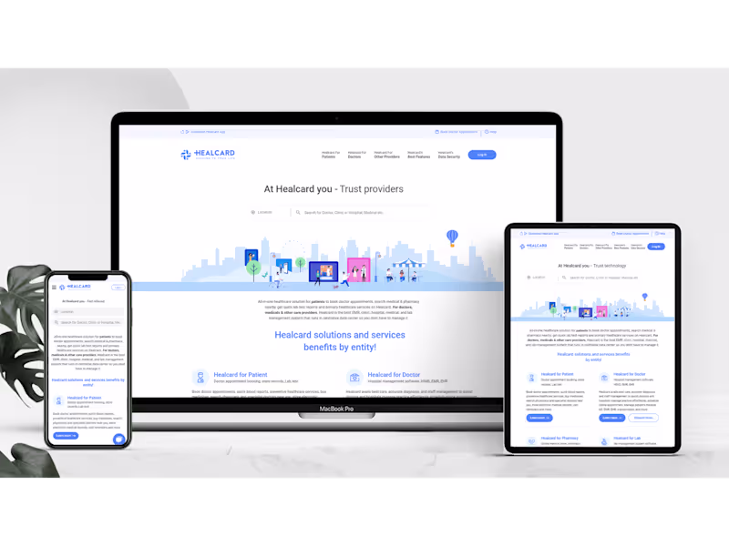 Cover image for Healcard Informative Site
