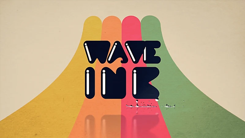 Cover image for Wave Ink Screen Printing Logo Animation