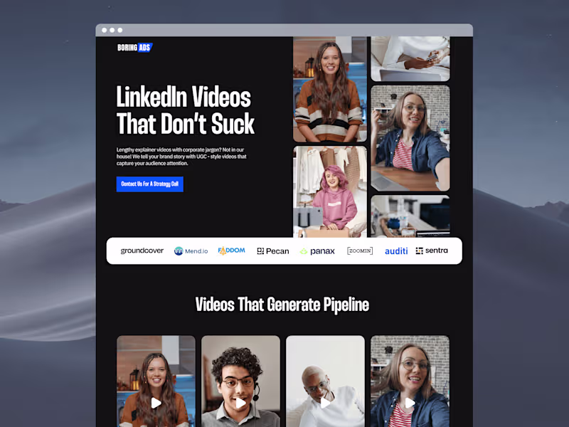 Cover image for Webflow Landing Page Sprint