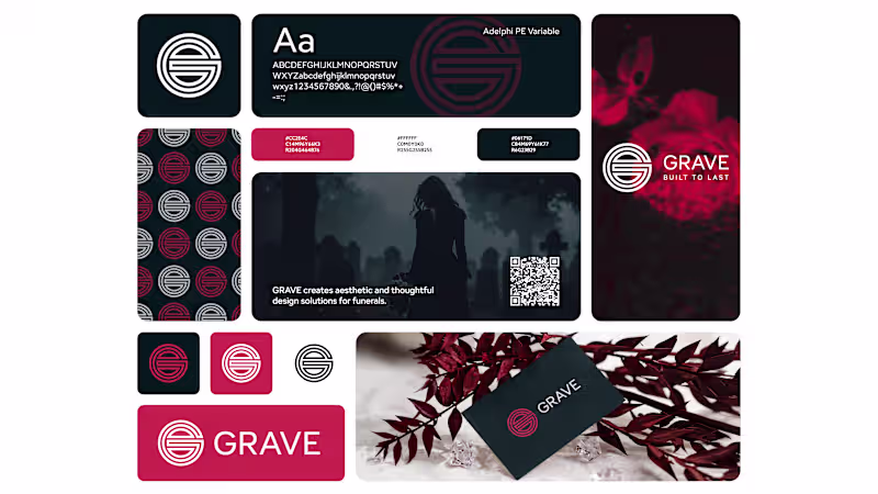 Cover image for Brand Identity - GRAVE