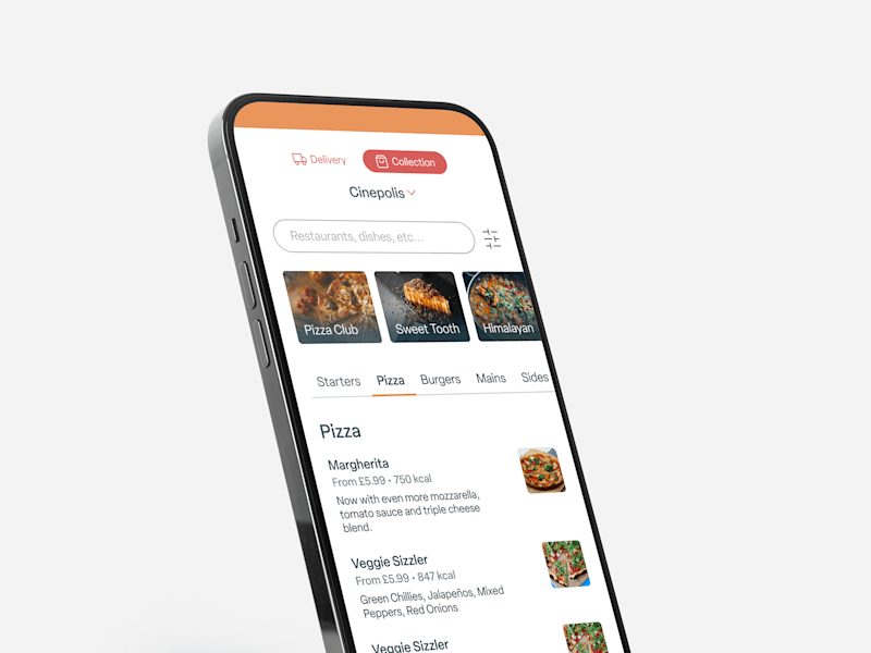 Cover image for Delivery My Food - Cinema Food Delivery App