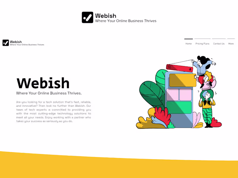 Cover image for Webish - Where Your Online Business Thrives