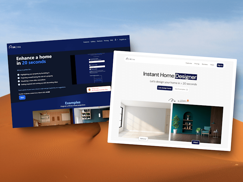 Cover image for IACrea - Website Redesign