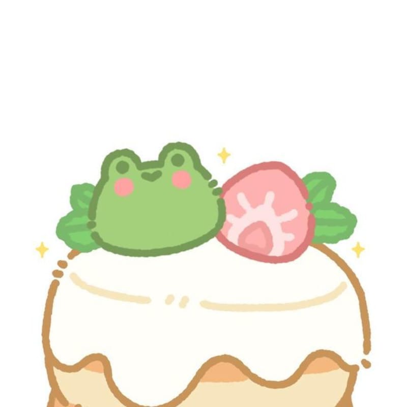 Cover image for Stacy Lee on Instagram: “pancake but frog owo #frogart #cutefro…