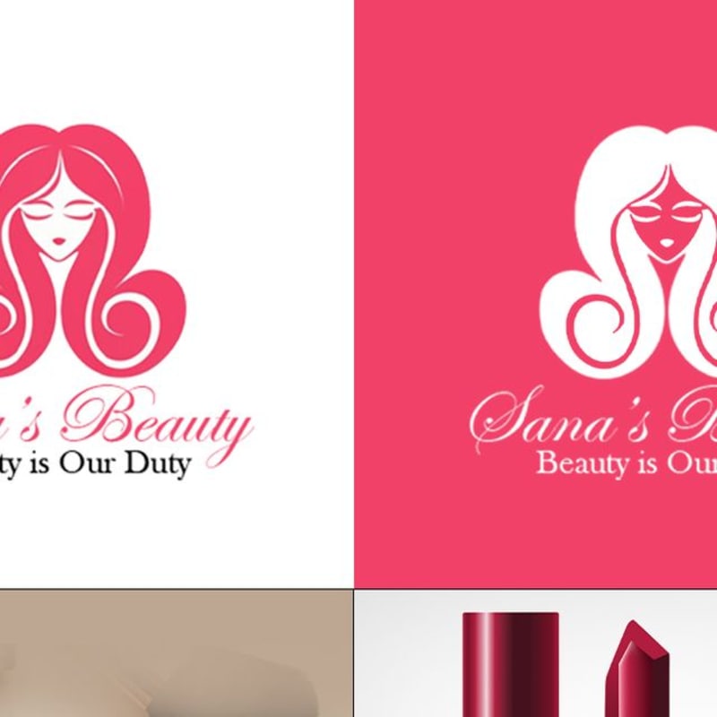 Cover image for Design It Down on Instagram: “Logo for Sana’s Beauty Salon with…