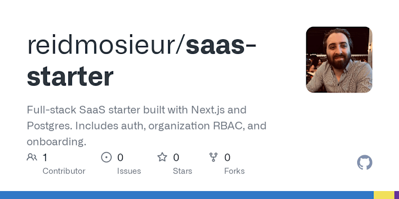 Cover image for SaaS Starter for Multi-Tenant Applications