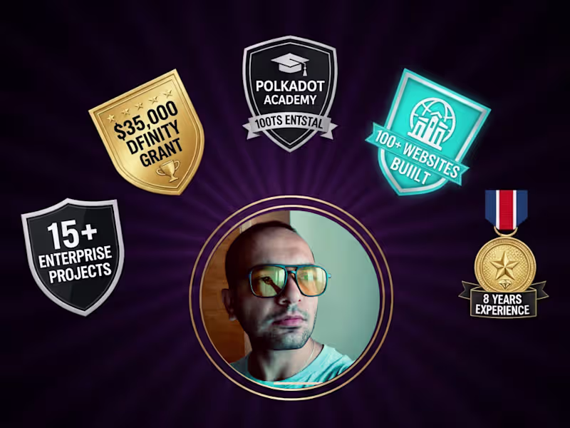 Cover image for Blockchain developer and consultant