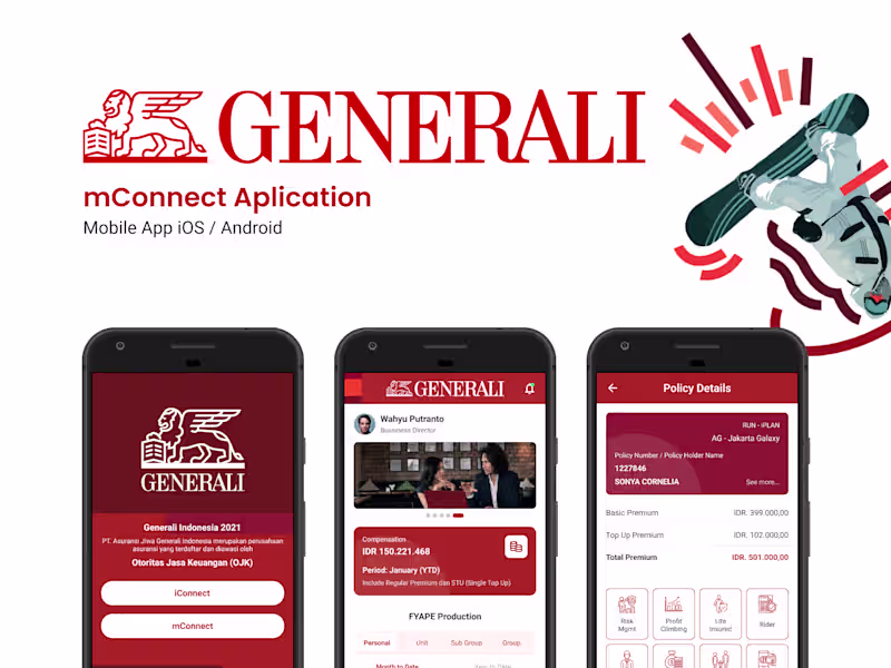 Cover image for Generali Indonesia mConnect