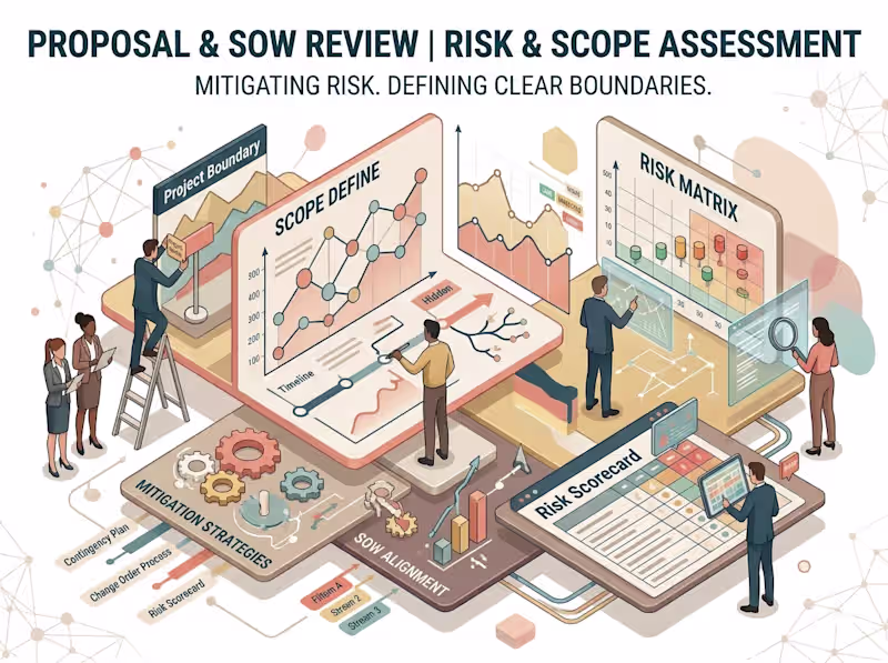 Cover image for Proposal & SOW Review | Risk & Scope Assessment