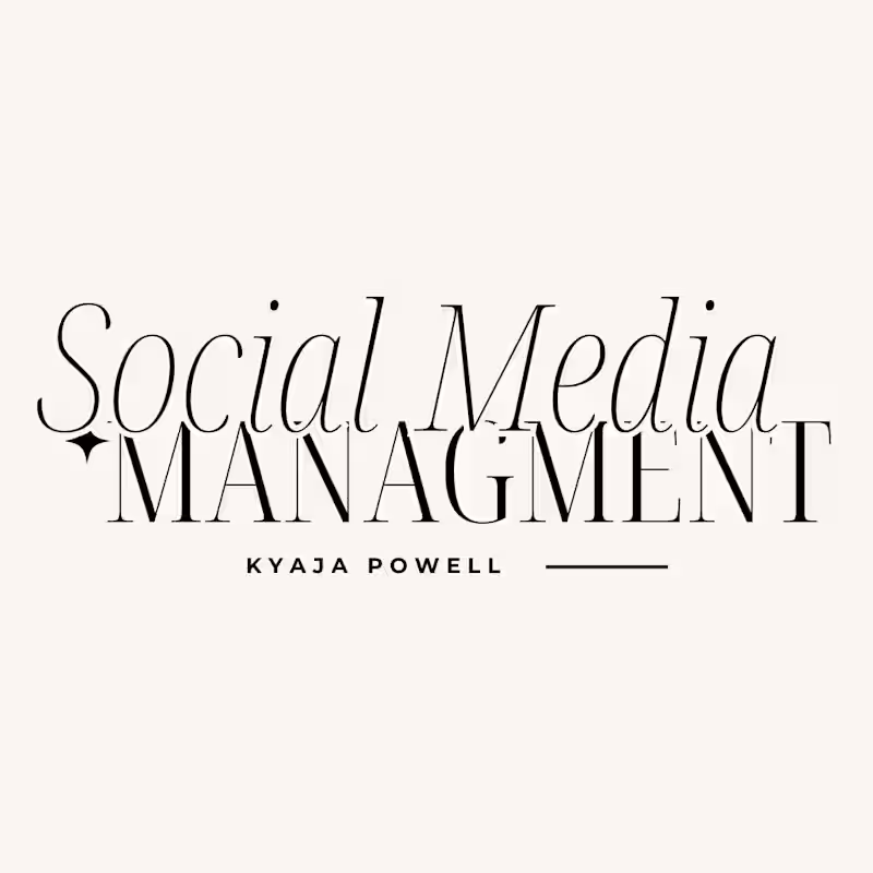 Cover image for Social Media Management for Instagram and TikTok