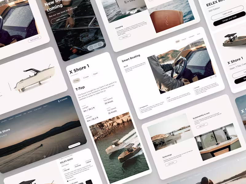 Cover image for Shopify Store Design for Electric Boats