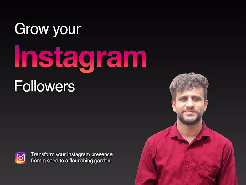 Cover image for Organically grow your Instagram account followers 