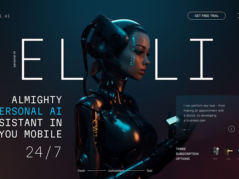 Cover image for ELLI AI Website
