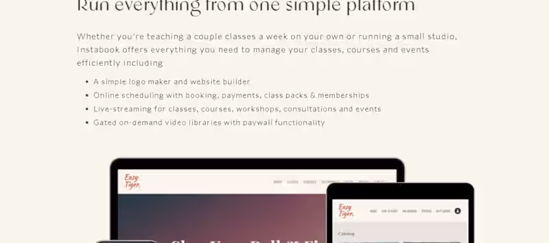 Cover image for Easy Tiger is a branded