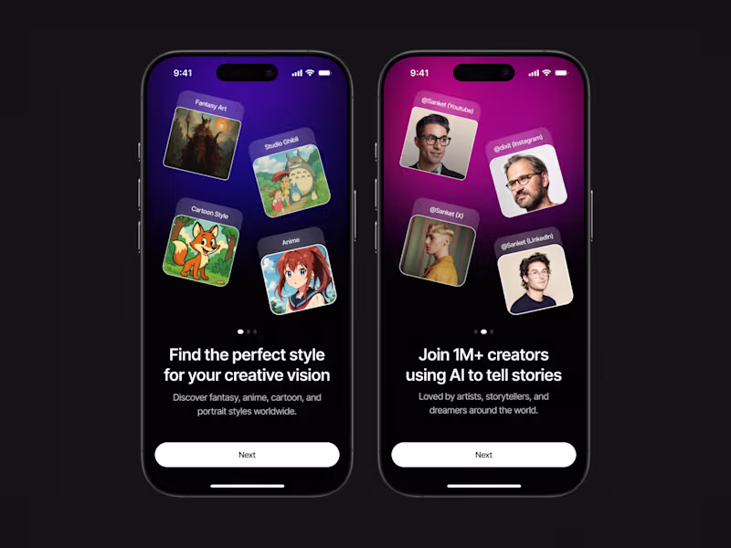 Cover image for Onboarding screen design