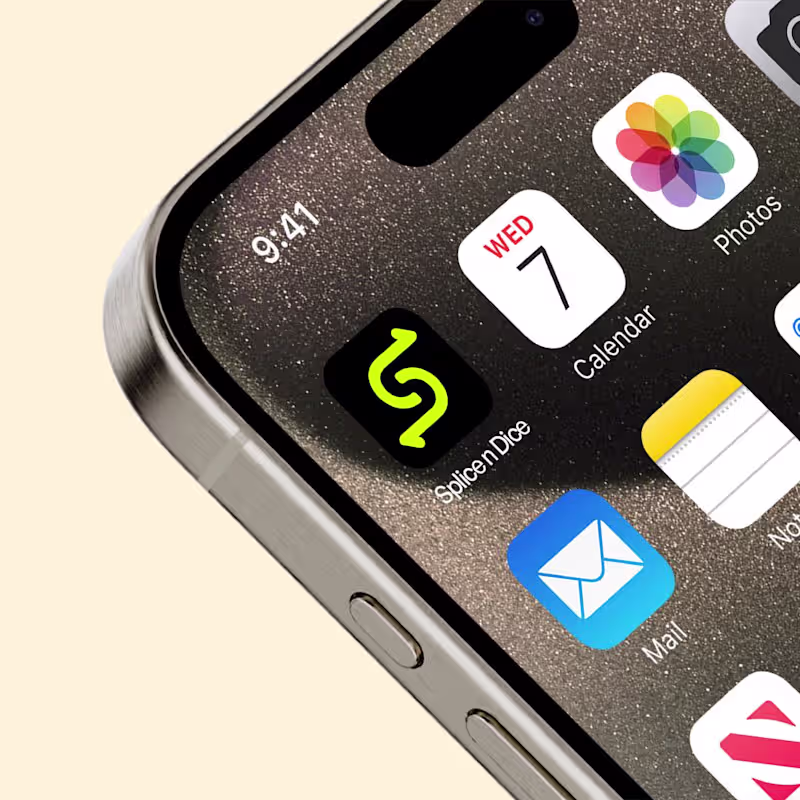 Cover image for Splice n Dice Brand Identity