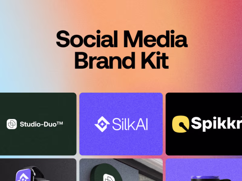 Cover image for Social Media Brand Kit
