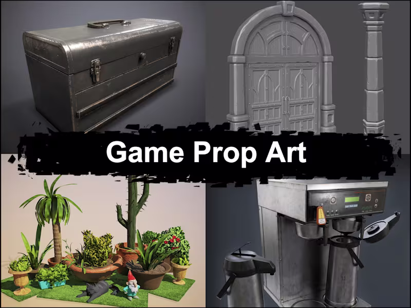 Cover image for 3D Game Prop Art